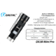 EAGTAC DX3B Mini Pro Flashlight, XHP50.2 CW LED, 2480lm, Black, DX3BM-XHP502-PRO-CW