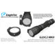 EAGTAC G25C2 Flashlight Kit, XM-L2 U4 CW LED, 1351lm, Black, G25C2-XML2-KIT-CW