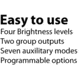 EAGTAC MX25L3 Flashlight, XM-L2 CW U2 LED, 1505lm, Black, MX25L3-XML2-BASE-CW