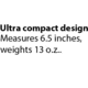 EAGTAC MX25L3 Flashlight, XM-L2 CW U2 LED, 1505lm, Black, MX25L3-XML2-BASE-CW