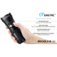 EAGTAC MX30L3-R Flashlight Kit, XHP70 N2 NW LED, 4322lm, Black, MX30L3R-XHP70-KIT-NW