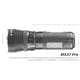 EAGTAC MX3T Pro Flashlight, XHP70.2 CW LED, 4850lm, Black, MX3T-XHP702-PRO-CW