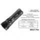 EAGTAC MX3T Pro Flashlight, XHP70.2 CW LED, 4850lm, Black, MX3T-XHP702-PRO-CW