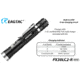 EAGTAC PX30LC2-R Base Flashlight, Nichia 219C CRI92 4000K LED, 800lm, Black, PX30LC2R-219C-BASE-NW