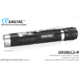 Eagtac Rechargeable DX30LC2-R XPL HI 1160 Lumens LED Flashlight Kit, Black, Medium, DX30LC2RXPLHIKIT