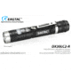 Eagtac Rechargeable DX30LC2-R XPL HI 1160 Lumens LED Flashlight Kit, Black, Medium, DX30LC2RXPLHIKIT
