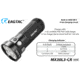 Eagtac Rechargeable MX30L3C-R 6XPL HI 5250 Lumens LED Flashlight, Black, Medium, MX30L3CR6*XPLHI