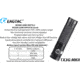 EAGTAC TX3G MKII Base Flashlight, XHP70.2 CW LED, 3550lm, Black, Medium 4269
