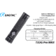 EAGTAC TX3G MKII Pro Flashlight, XHP70.2 CW LED, 3550lm, Black, Medium 4203