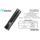 EAGTAC TX3G Pro Flashlight, XHP70.2 CW LED, 2000lm, Black, TX3G-XHP702-PRO-CW