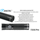 EAGTAC TX3G Pro Flashlight, XHP70.2 CW LED, 2000lm, Black, TX3G-XHP702-PRO-CW