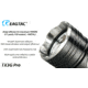 EAGTAC TX3G Pro Flashlight, XHP70.2 CW LED, 2000lm, Black, TX3G-XHP702-PRO-CW