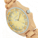 Earth Centurion Watch, Gold/Khaki/Tan, One Size, ETHEW6001