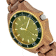 Earth Centurion Watch, Olive/Olive, One Size, ETHEW6004