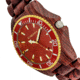 Earth Centurion Watch, Red/Red, One Size, ETHEW6003