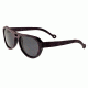 Earth Coronado Ebony Wood Sunglasses, Plum Stripe Wood, ESG019BB