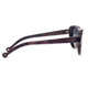Earth Coronado Ebony Wood Sunglasses, Plum Stripe Wood, ESG019BB