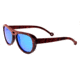 Earth Coronado Ebony Wood Sunglasses, Red Stripe Wood, ESG019RB