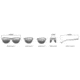 Earth Coronado Ebony Wood Sunglasses, Brown Stripe Wood, ESG019WB