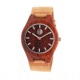 Earth Wood Aztec Leather Strap Watch, Red, Standard ETHEW4103