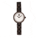 Earth Wood Wisteria Mother-Of-Pearl Bracelet Watch, Dark Brown, ETHEW5602