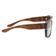 Earth Hermosa Ebony Wood Sunglasses, Brown Stripe Wood, ESG097WB