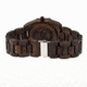 Earth Medullary Ray Wooden Watch, Dark Brown, Unisex ETHEW1902