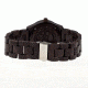 Earth Pith Wooden Unisex Watch, Dark Brown ETHEW1802