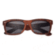 Earth Portsmouth Bamboo Wood Sunglasses, Orange Stripe Wood ESG502OB