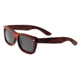 Earth Portsmouth Bamboo Wood Sunglasses, Red Stripe Wood ESG502RB
