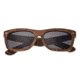 Earth Portsmouth Bamboo Wood Sunglasses, Brown Stripe Wood ESG502WB