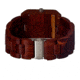 Earth Rhizomes Wooden Unisex Watch, Red ETHEW1203