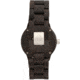 Earth Wood Biscayne Bracelet Watch w/Date, Dark Brown, One Size, ETHEW4202