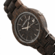 Earth Wood Biscayne Bracelet Watch w/Date, Dark Brown, One Size, ETHEW4202