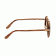 Earth Wood Bondi Polarized Sunglasses, Red Rosewood, Brown Lens, Red Rosewood/Brown, One Size, ESG003R