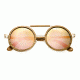 Earth Wood Bondi  w/Polarized Lenses, bamboo  rose gold ESG003W