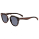 Earth Wood Ceira Polarized Sunglass, Brown Stripe/Black, One Size, ESG021BK