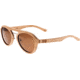 Earth Wood Cruz Polarized Sunglass, Bamboo/Brown, One Size, ESG023BN