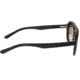Earth Wood Cruz Polarized Sunglass, Black Stripe/Gold, One Size, ESG023GD