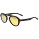Earth Wood Cruz Polarized Sunglass, Black Stripe/Gold, One Size, ESG023GD