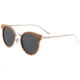 Earth Wood Derawan Sunglasses, Red Rosewood Frame, Black Lens, Polarized, One Size, ESG029R