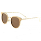 Earth Wood Derawan Sunglasses, Walnut Frame, Brown Lens, Polarized, One Size, ESG029W