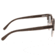 Earth Wood Kai Polarized Sunglass, Walnut Zebrawood/Black, One Size, ESG024BK