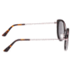 Earth Wood Oreti Polarized Sunglass, Espresso/Black, One Size, ESG037BK