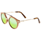 Earth Wood Polarized Sunglasses, Annato/Green, ESG034A, Annato/Green, One Size, ESG034A