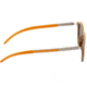 Earth Wood Sabal Sunglasses, Apple Wood Frame, Brown Lens, Polarized, One Size, ESG044AS
