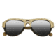 Earth Clearwater Sunglasses. Bamboo Ebony Wood Frame, Black Lens, ESG046BE