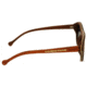 Earth Clearwater Sunglasses.Rosewood Zebra Wood Frame, Yellow Lens, ESG046RZ