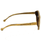 Earth Clearwater Sunglasses. Zebra Walnut Wood Frame, Orange Lens, ESG046ZW