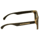 Earth Del Carmen Sunglasses, Ebony Maple Wood Frame, Black Lens, ESG002EM